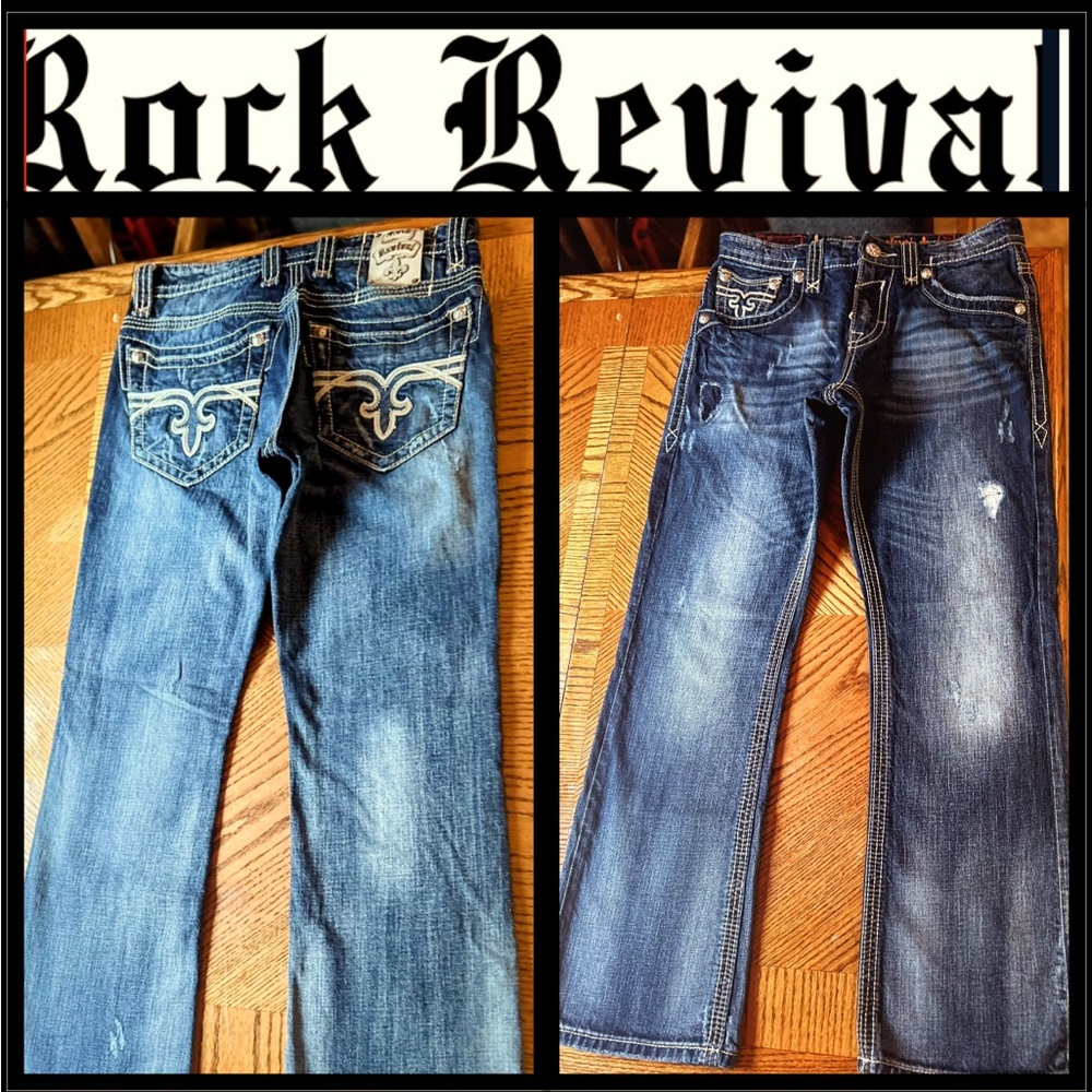 Rock Revival Men's Bootcut Jeans